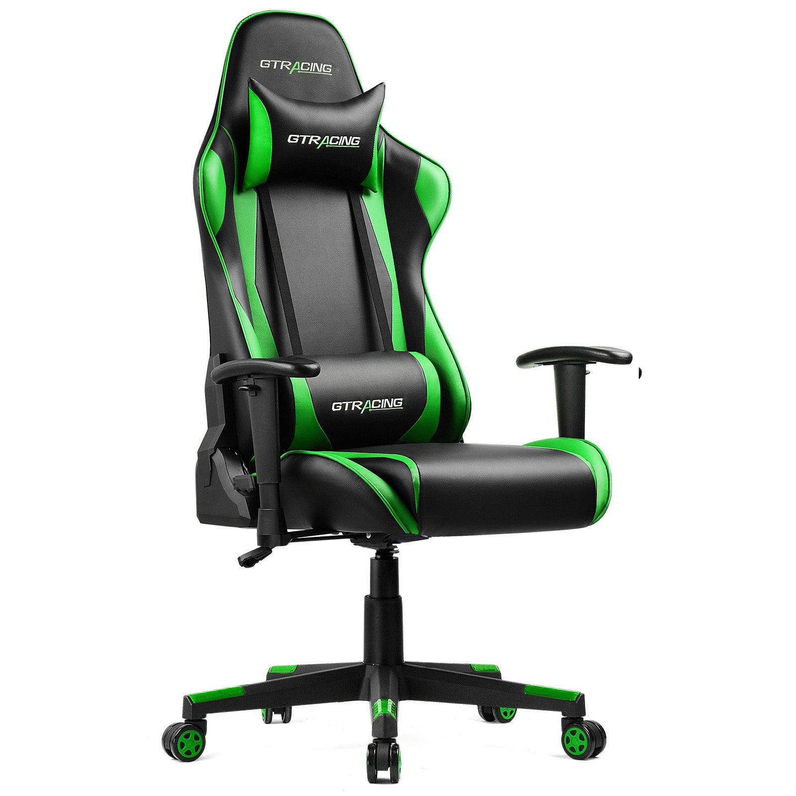 GT002-BLUE Reclining Gaming Chair | GTRACING